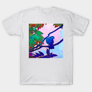 Bird On Branch #2a T-Shirt